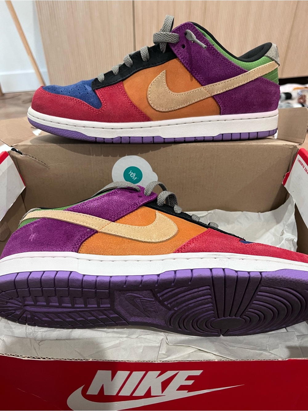 Nike Dunk Low SP Retro VIOTECH - Picture 2 of 5
